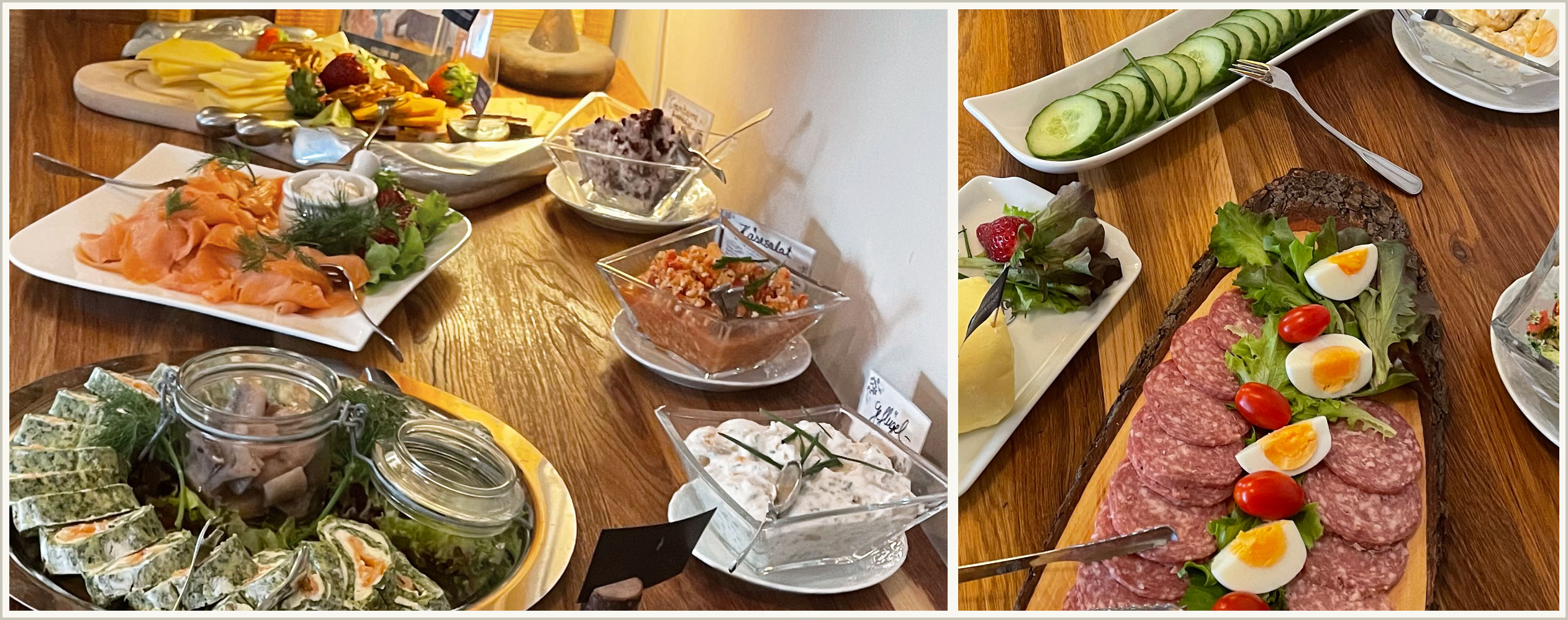 Vielseitige Buffetangebote